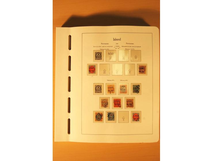 1876/1998, postfrische, ungebrauchte und gestempelte Sammlung mit guten Ausgaben im Leuchtturm-Album