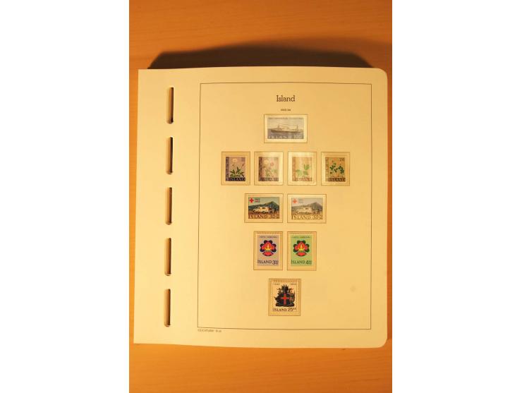 1876/1998, postfrische, ungebrauchte und gestempelte Sammlung mit guten Ausgaben im Leuchtturm-Album