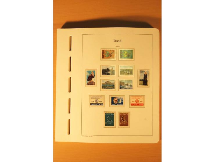 1876/1998, postfrische, ungebrauchte und gestempelte Sammlung mit guten Ausgaben im Leuchtturm-Album