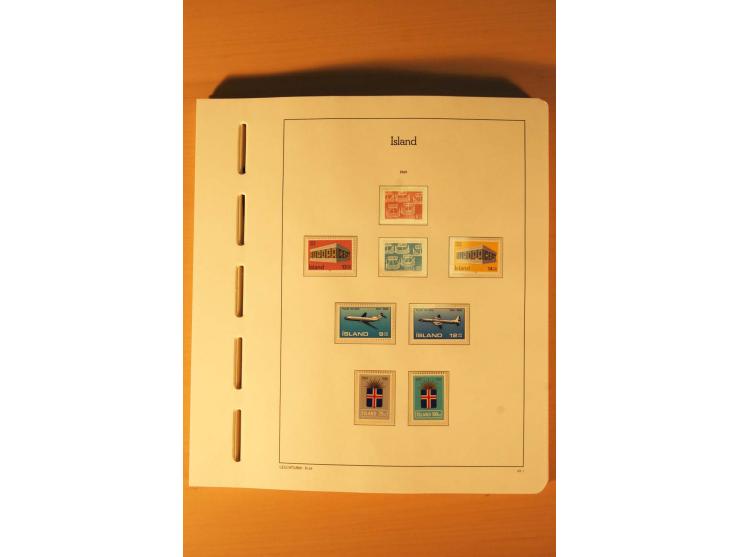 1876/1998, postfrische, ungebrauchte und gestempelte Sammlung mit guten Ausgaben im Leuchtturm-Album