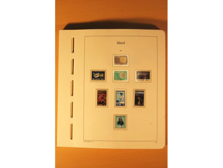 1876/1998, postfrische, ungebrauchte und gestempelte Sammlung mit guten Ausgaben im Leuchtturm-Album
