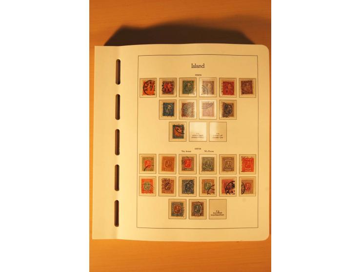 1876/1998, postfrische, ungebrauchte und gestempelte Sammlung mit guten Ausgaben im Leuchtturm-Album