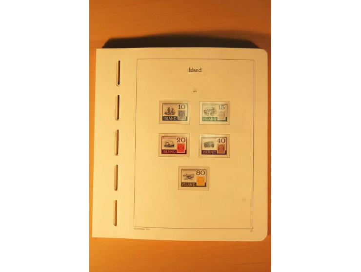 1876/1998, postfrische, ungebrauchte und gestempelte Sammlung mit guten Ausgaben im Leuchtturm-Album