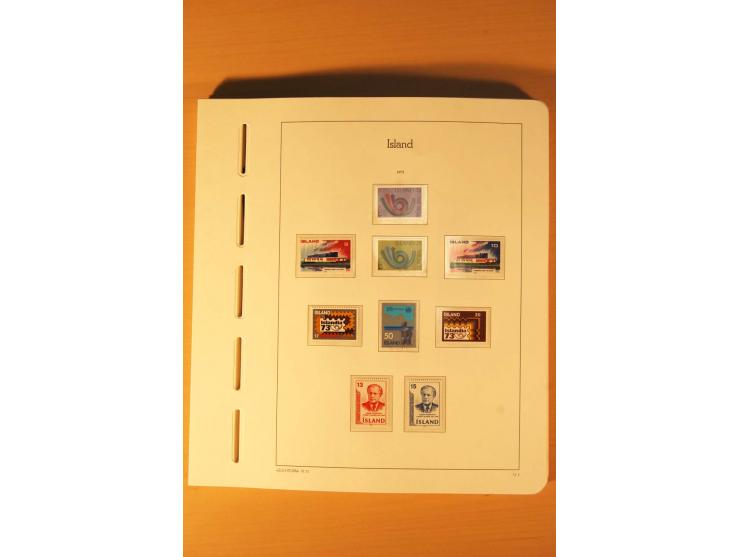 1876/1998, postfrische, ungebrauchte und gestempelte Sammlung mit guten Ausgaben im Leuchtturm-Album