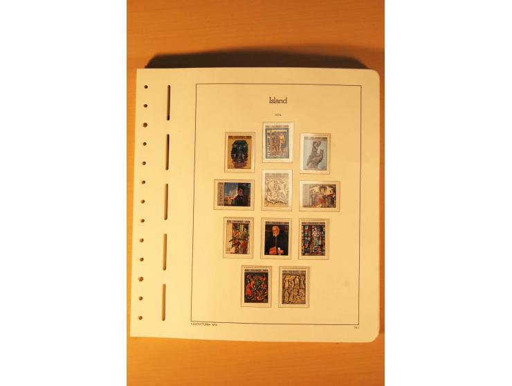 1876/1998, postfrische, ungebrauchte und gestempelte Sammlung mit guten Ausgaben im Leuchtturm-Album