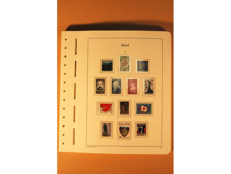 1876/1998, postfrische, ungebrauchte und gestempelte Sammlung mit guten Ausgaben im Leuchtturm-Album