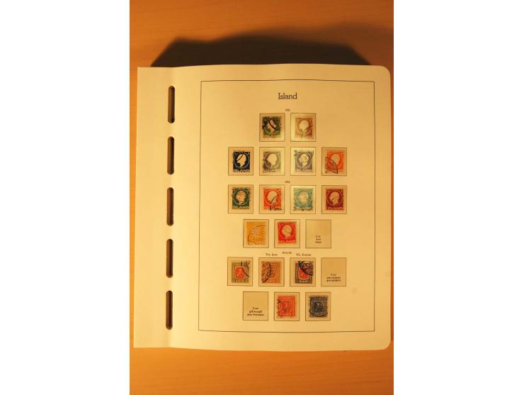 1876/1998, postfrische, ungebrauchte und gestempelte Sammlung mit guten Ausgaben im Leuchtturm-Album