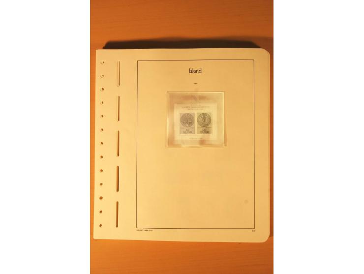 1876/1998, postfrische, ungebrauchte und gestempelte Sammlung mit guten Ausgaben im Leuchtturm-Album