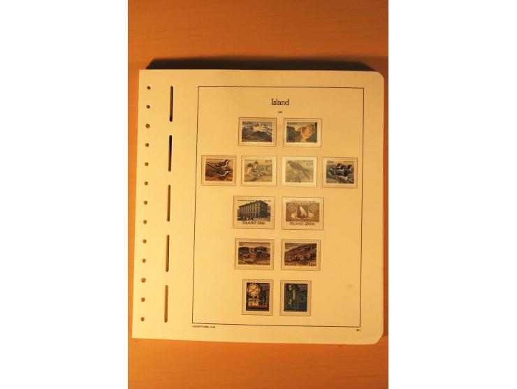 1876/1998, postfrische, ungebrauchte und gestempelte Sammlung mit guten Ausgaben im Leuchtturm-Album