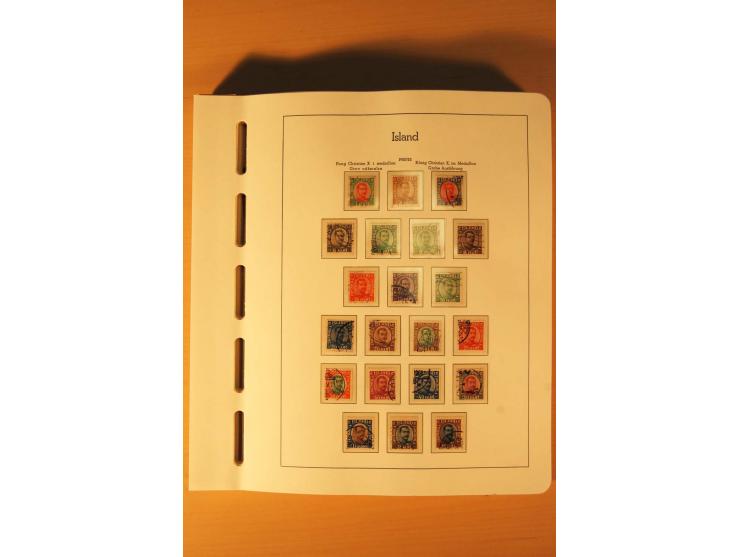 1876/1998, postfrische, ungebrauchte und gestempelte Sammlung mit guten Ausgaben im Leuchtturm-Album