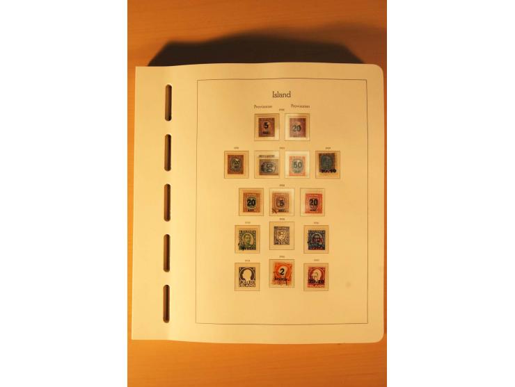 1876/1998, postfrische, ungebrauchte und gestempelte Sammlung mit guten Ausgaben im Leuchtturm-Album