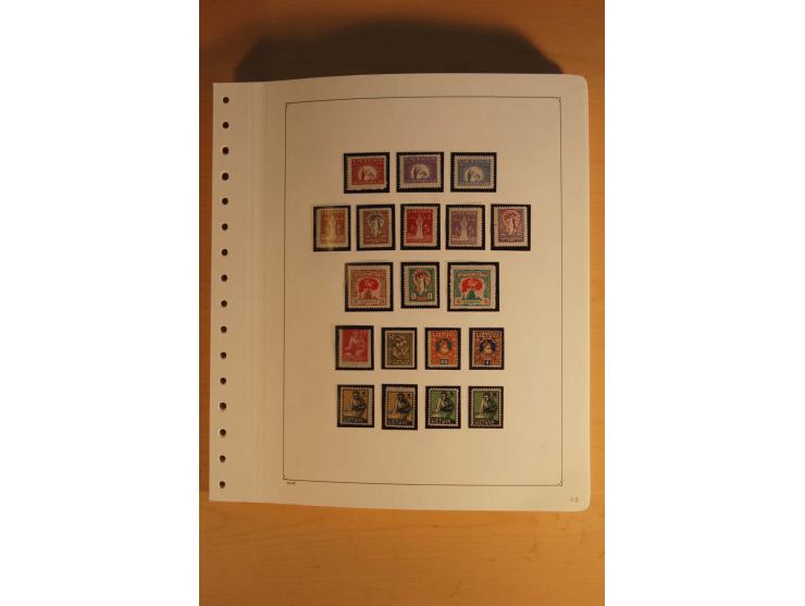 1918/2000, ungebrauchte und postfrische Sammlung, in den Hauptnummern augenscheinlich weit überkomplett mit vielen ungezähnte