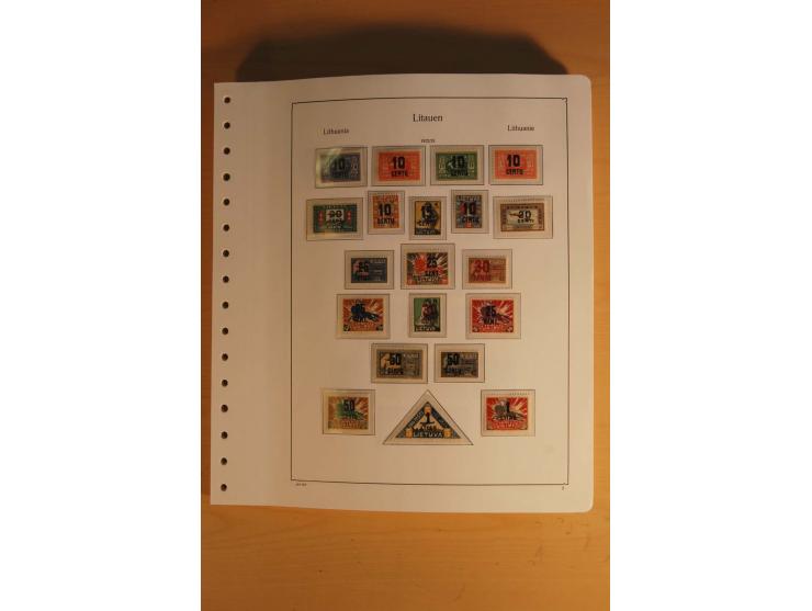 1918/2000, ungebrauchte und postfrische Sammlung, in den Hauptnummern augenscheinlich weit überkomplett mit vielen ungezähnte