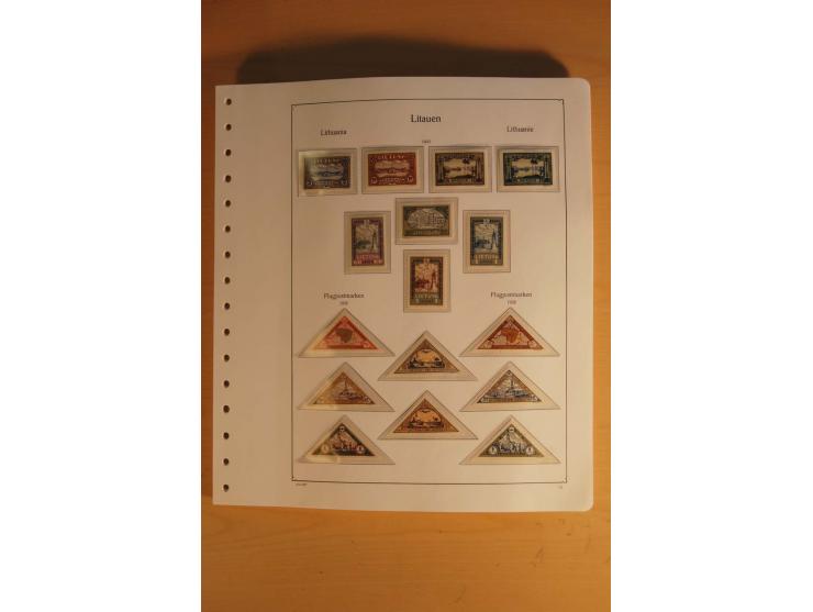 1918/2000, ungebrauchte und postfrische Sammlung, in den Hauptnummern augenscheinlich weit überkomplett mit vielen ungezähnte