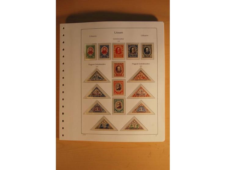 1918/2000, ungebrauchte und postfrische Sammlung, in den Hauptnummern augenscheinlich weit überkomplett mit vielen ungezähnte