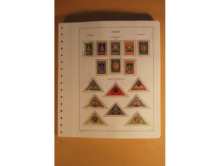 1918/2000, ungebrauchte und postfrische Sammlung, in den Hauptnummern augenscheinlich weit überkomplett mit vielen ungezähnte
