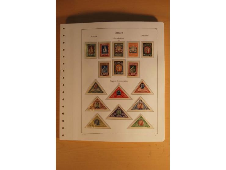 1918/2000, ungebrauchte und postfrische Sammlung, in den Hauptnummern augenscheinlich weit überkomplett mit vielen ungezähnte