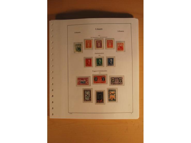 1918/2000, ungebrauchte und postfrische Sammlung, in den Hauptnummern augenscheinlich weit überkomplett mit vielen ungezähnte