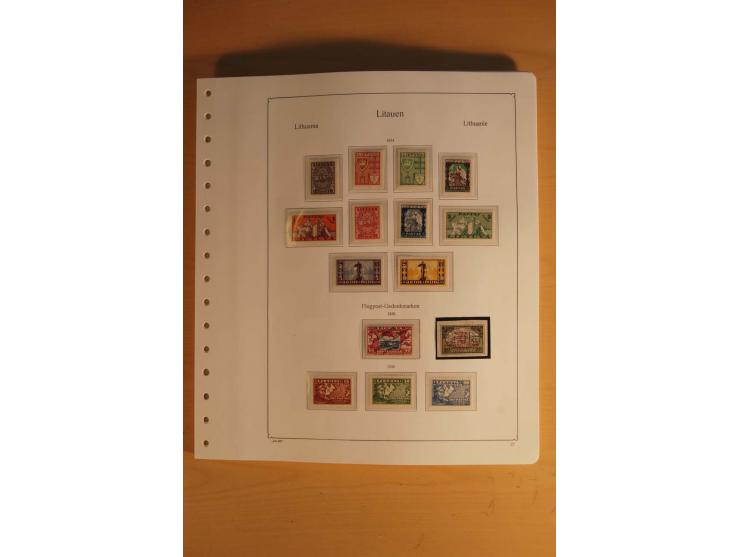 1918/2000, ungebrauchte und postfrische Sammlung, in den Hauptnummern augenscheinlich weit überkomplett mit vielen ungezähnte