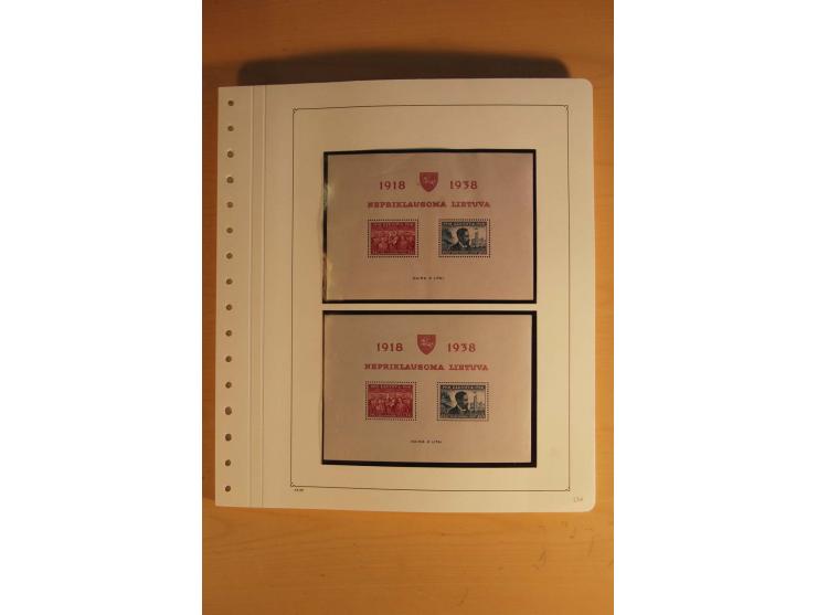 1918/2000, ungebrauchte und postfrische Sammlung, in den Hauptnummern augenscheinlich weit überkomplett mit vielen ungezähnte