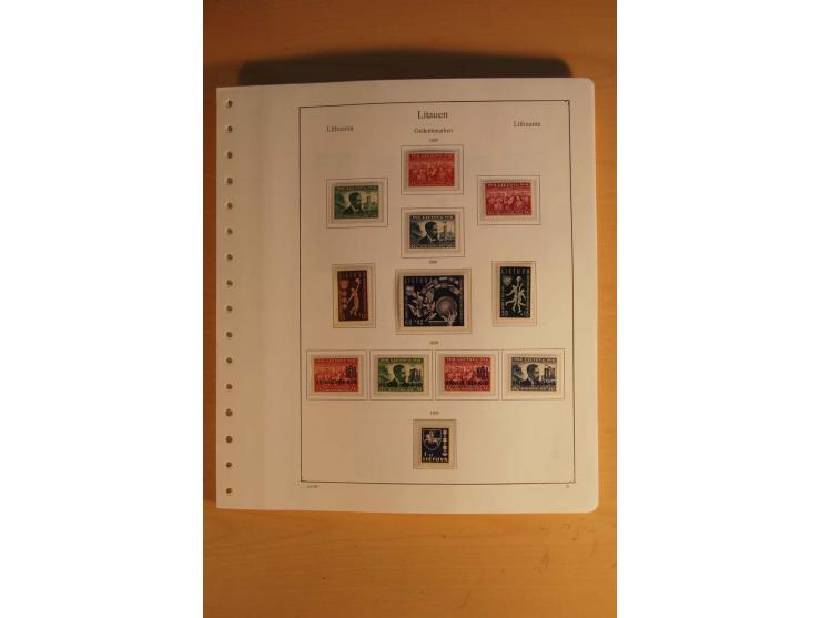 1918/2000, ungebrauchte und postfrische Sammlung, in den Hauptnummern augenscheinlich weit überkomplett mit vielen ungezähnte