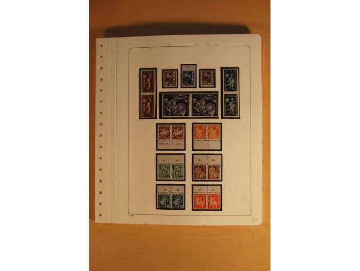 1918/2000, ungebrauchte und postfrische Sammlung, in den Hauptnummern augenscheinlich weit überkomplett mit vielen ungezähnte