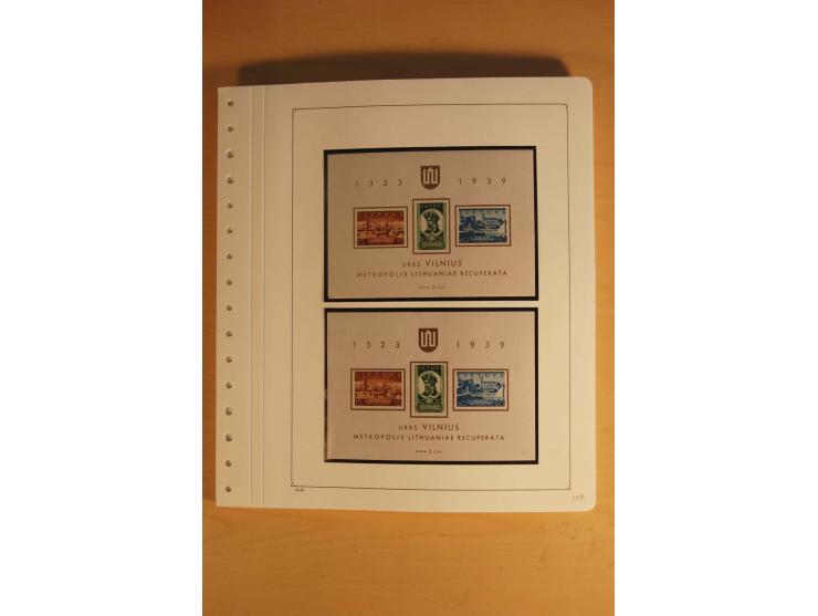 1918/2000, ungebrauchte und postfrische Sammlung, in den Hauptnummern augenscheinlich weit überkomplett mit vielen ungezähnte