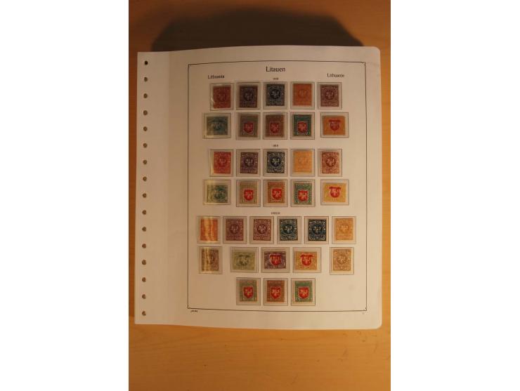 1918/2000, ungebrauchte und postfrische Sammlung, in den Hauptnummern augenscheinlich weit überkomplett mit vielen ungezähnte
