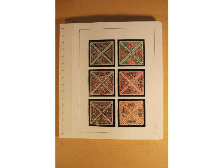 1918/2000, ungebrauchte und postfrische Sammlung, in den Hauptnummern augenscheinlich weit überkomplett mit vielen ungezähnte