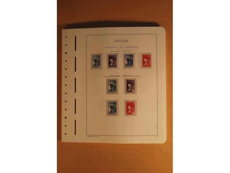 1918/2000, ungebrauchte und postfrische Sammlung, in den Hauptnummern augenscheinlich weit überkomplett mit vielen ungezähnte