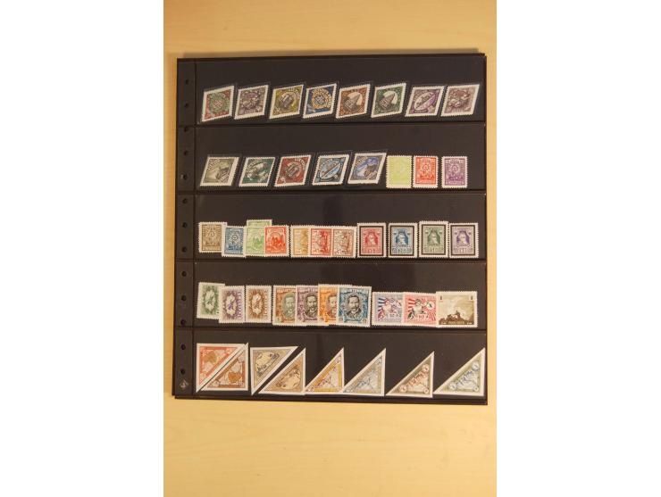 1918/2000, ungebrauchte und postfrische Sammlung, in den Hauptnummern augenscheinlich weit überkomplett mit vielen ungezähnte