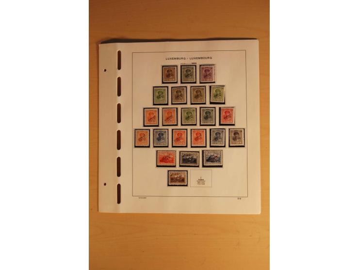 1852/1980, postfrische, ungebrauchte und gestempelte Sammlung mit u.a. Mi.-Nr. 266-80, Bl.1 (repariert) etc.
