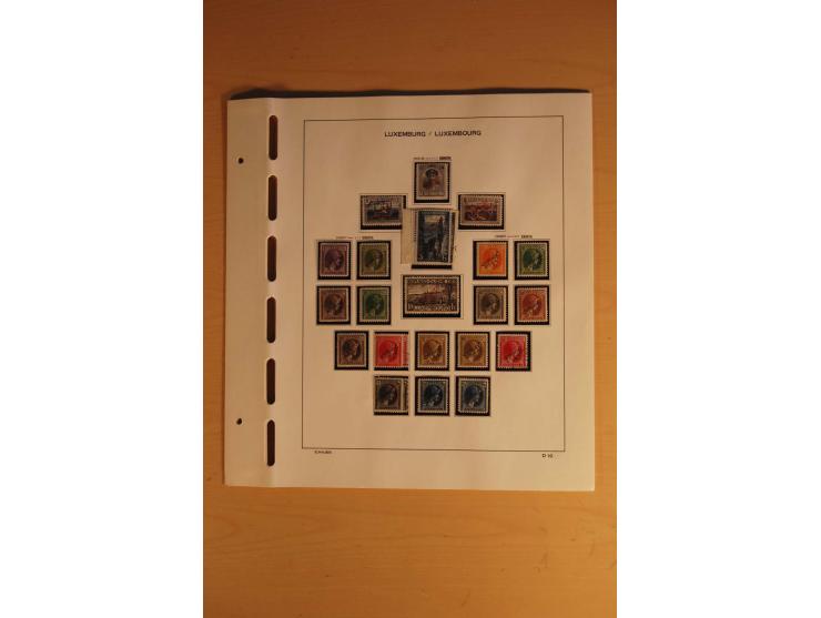 1852/1980, postfrische, ungebrauchte und gestempelte Sammlung mit u.a. Mi.-Nr. 266-80, Bl.1 (repariert) etc.