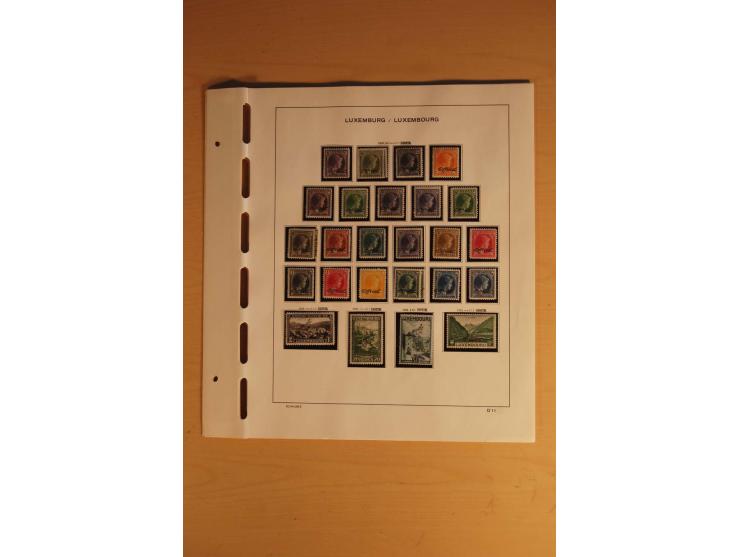 1852/1980, postfrische, ungebrauchte und gestempelte Sammlung mit u.a. Mi.-Nr. 266-80, Bl.1 (repariert) etc.