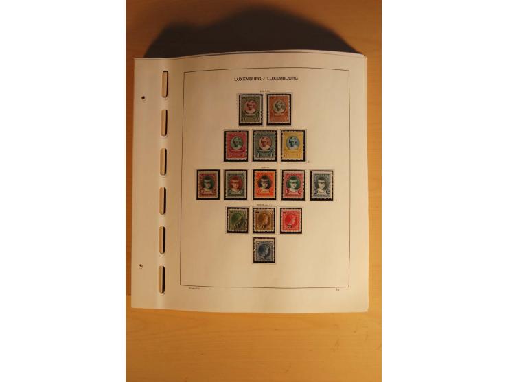 1852/1980, postfrische, ungebrauchte und gestempelte Sammlung mit u.a. Mi.-Nr. 266-80, Bl.1 (repariert) etc.