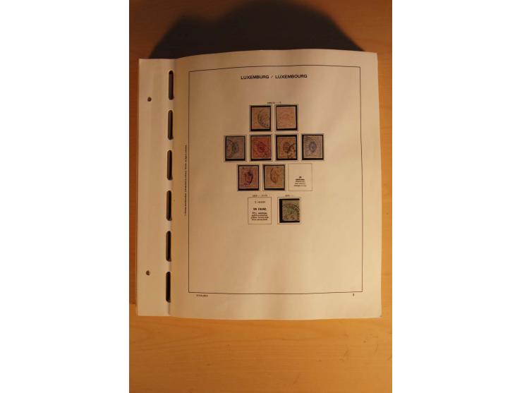 1852/1980, postfrische, ungebrauchte und gestempelte Sammlung mit u.a. Mi.-Nr. 266-80, Bl.1 (repariert) etc.