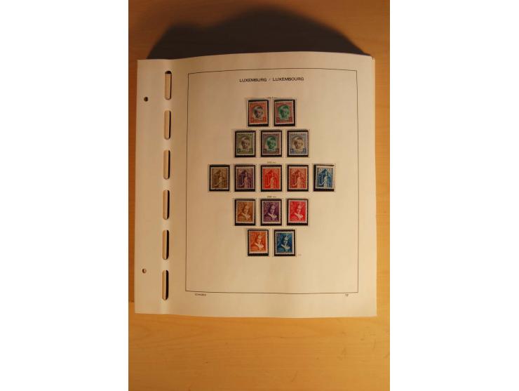 1852/1980, postfrische, ungebrauchte und gestempelte Sammlung mit u.a. Mi.-Nr. 266-80, Bl.1 (repariert) etc.