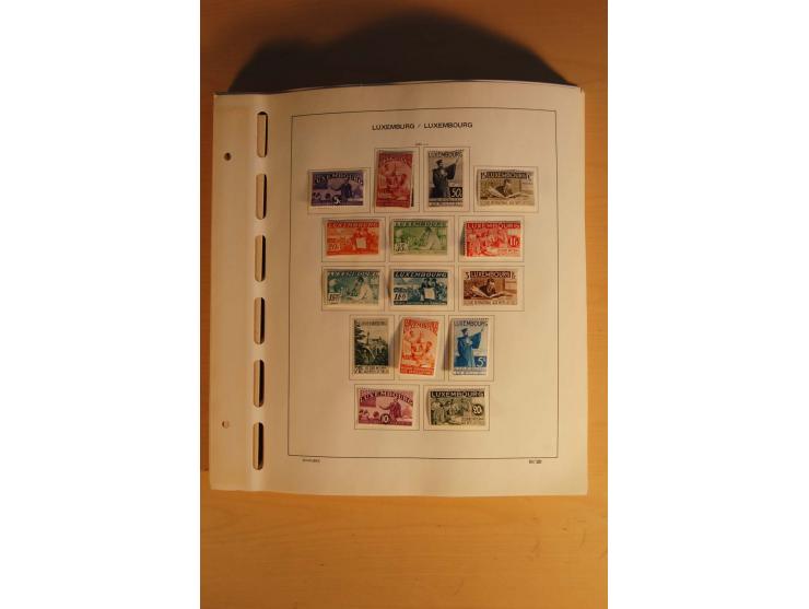 1852/1980, postfrische, ungebrauchte und gestempelte Sammlung mit u.a. Mi.-Nr. 266-80, Bl.1 (repariert) etc.