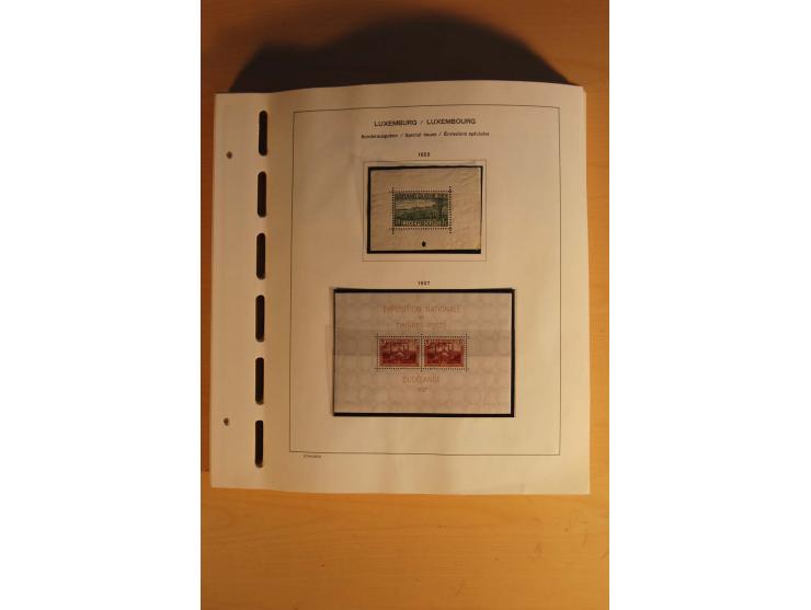 1852/1980, postfrische, ungebrauchte und gestempelte Sammlung mit u.a. Mi.-Nr. 266-80, Bl.1 (repariert) etc.