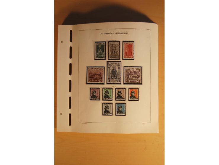 1852/1980, postfrische, ungebrauchte und gestempelte Sammlung mit u.a. Mi.-Nr. 266-80, Bl.1 (repariert) etc.