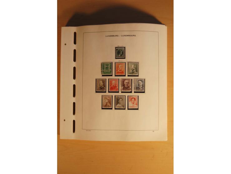 1852/1980, postfrische, ungebrauchte und gestempelte Sammlung mit u.a. Mi.-Nr. 266-80, Bl.1 (repariert) etc.