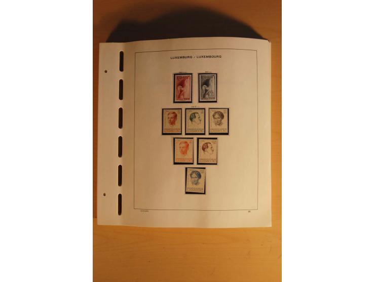 1852/1980, postfrische, ungebrauchte und gestempelte Sammlung mit u.a. Mi.-Nr. 266-80, Bl.1 (repariert) etc.