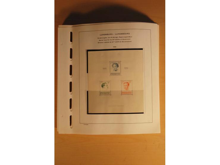 1852/1980, postfrische, ungebrauchte und gestempelte Sammlung mit u.a. Mi.-Nr. 266-80, Bl.1 (repariert) etc.