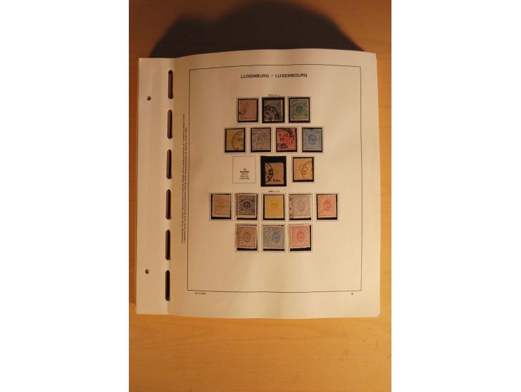 1852/1980, postfrische, ungebrauchte und gestempelte Sammlung mit u.a. Mi.-Nr. 266-80, Bl.1 (repariert) etc.