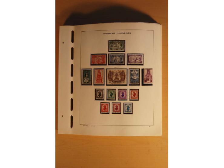 1852/1980, postfrische, ungebrauchte und gestempelte Sammlung mit u.a. Mi.-Nr. 266-80, Bl.1 (repariert) etc.