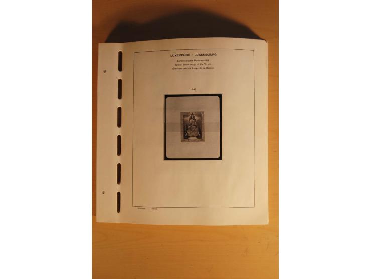 1852/1980, postfrische, ungebrauchte und gestempelte Sammlung mit u.a. Mi.-Nr. 266-80, Bl.1 (repariert) etc.