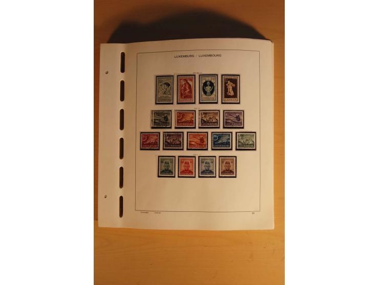 1852/1980, postfrische, ungebrauchte und gestempelte Sammlung mit u.a. Mi.-Nr. 266-80, Bl.1 (repariert) etc.