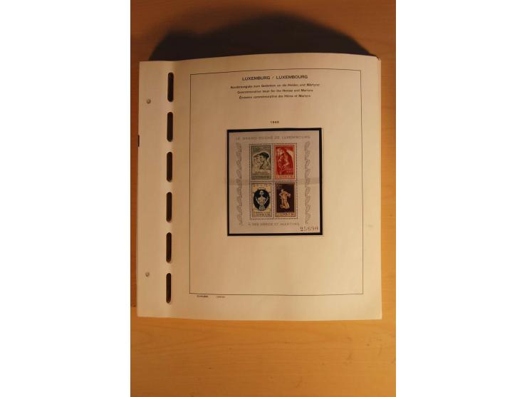 1852/1980, postfrische, ungebrauchte und gestempelte Sammlung mit u.a. Mi.-Nr. 266-80, Bl.1 (repariert) etc.