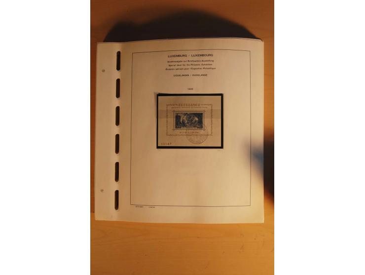 1852/1980, postfrische, ungebrauchte und gestempelte Sammlung mit u.a. Mi.-Nr. 266-80, Bl.1 (repariert) etc.