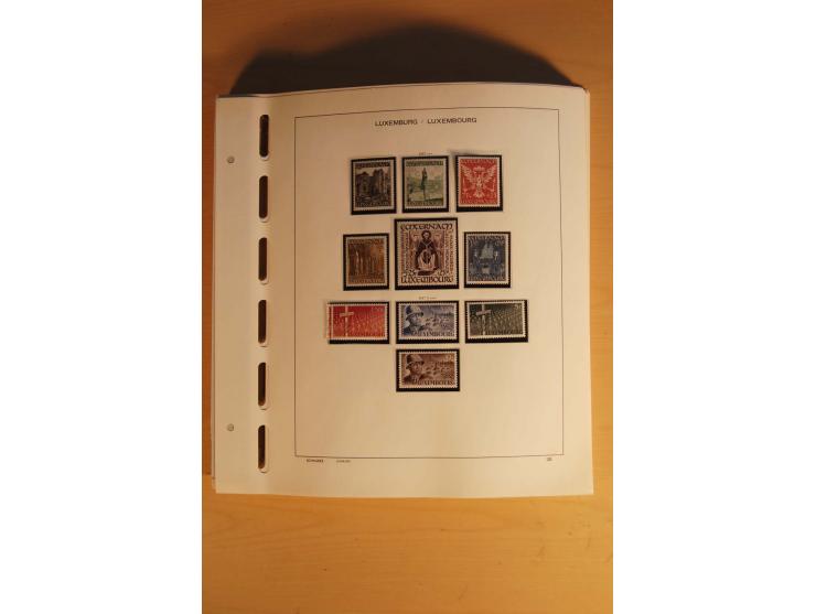 1852/1980, postfrische, ungebrauchte und gestempelte Sammlung mit u.a. Mi.-Nr. 266-80, Bl.1 (repariert) etc.